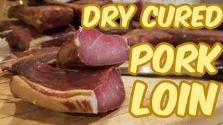 How to Dry Cure and Smoke Pork Loin [upl. by Avalsorim44]