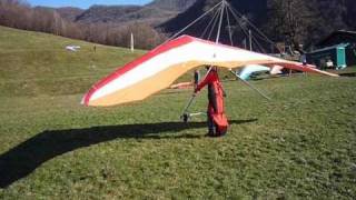 Scuola di volo in deltaplanoHang gliding school 4 [upl. by Dorisa]