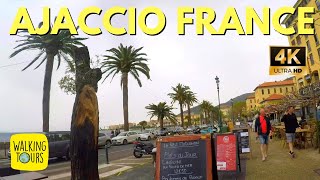 Ajaccio Capital of Corsica  French Island  City Travel Guide  4K Walking Tour [upl. by Dempsey]