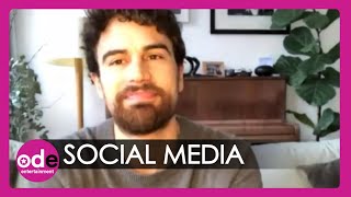 Theo James Addresses Why Hes Not On Social Media [upl. by Ailisec]