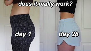 i finished chloe tings SUMMER SHRED CHALLENGE 2020 final results amp honest review [upl. by Odlavu]