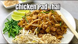 CHICKEN PAD THAI RECIPE [upl. by Descombes]