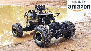 UNBOXING amp Testing 116 Scale 4WD Rock Crawler RC Car [upl. by Doris]