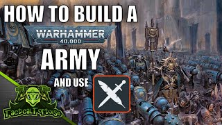 How To Build 40k Armies using Battlescribe  Warhammer 40k Tutorial [upl. by Dickson]