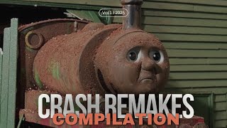 Thomas amp Friends Crash Remakes Compilation Season 1 [upl. by Aynatahs]