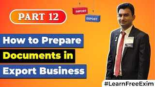 How i Prepare Documents in Export Business  Export documentation by Paresh Solanki [upl. by Onairelav]