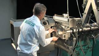 Bühler Group  Extruder in operation [upl. by Yhtomot]