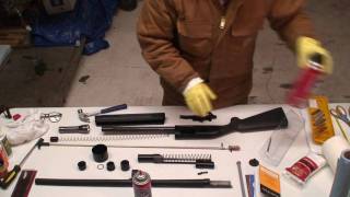 Part 1 of Disassembling Cleaning Inspecting and Lubing the Charles Daly Semiauto Shotgun [upl. by Gilba379]