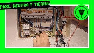 🔌 Fase neutro y quottierraquot de instalación eléctrica ⚡️ [upl. by Maiocco]