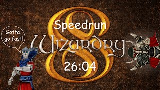 Wizardry 8 expert Any speedrun 2604 uncommented [upl. by Yusem]