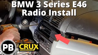 1999  2005 BMW 3 Series E46 Radio Install [upl. by Llehcam82]