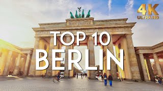 TOP 10 Things to do in Berlin  Germany Travel Guide in 4K [upl. by Nnaasil]