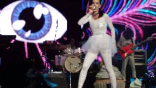 Katy Perry performing Peacock live at World Stage 2010 [upl. by Elfrida]