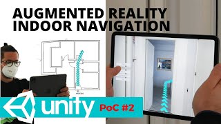 Indoor Navigation in AR with Unity and Revit [upl. by Carlstrom388]