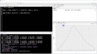 R Tutorial  014  How to create density plots with ggplot2 [upl. by Nobie]