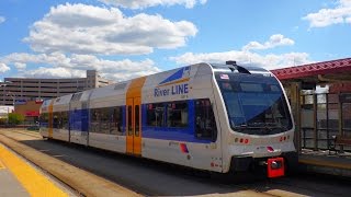 New Jersey Transit River LINE 𝑳𝒊𝒈𝒉𝒕 𝑹𝒂𝒊𝒍 to Trenton  FULL RIDE [upl. by Eibloc902]