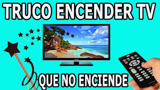 Truco encender tv que no enciende [upl. by Dory102]