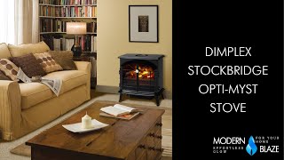 Dimplex Stockbridge Optimyst Stove [upl. by Tekcirc]