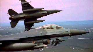 F15 vs F16 dogfight [upl. by Novick]