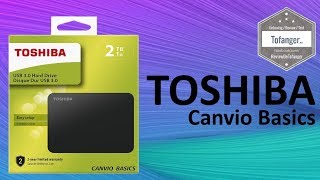 Toshiba Canvio Basics 2To  Disque dur Externe Portable 25 pouces USB 3  Toshiba HDTB420EK3AA [upl. by Morville]