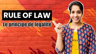 Rule Of Law  Meaning Diceys Concept Criticisms amp Merits  Administrative Law  In Hindi [upl. by Haroppizt239]