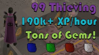 Getting 99 Thieving at DorgeshKaan Rich Chest OSRS [upl. by Cornall140]