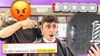 Going to the WORST Reviewed Barber in my City 1 STAR [upl. by Bowles]