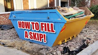 How to FILL A SKIP [upl. by Lilla]