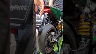 🔊 Electric Motorcycle Sound Energica EGO • EICMA 2022 [upl. by Ymmij]