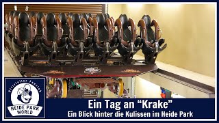 Reportage Ein Tag an quotKrakequot im Heide Park Resort 2015 [upl. by Hollander479]