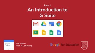 An Introduction to G Suite The G Suite Guide  Part 1 [upl. by Janaye]