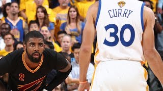 NBA Finals 2017 Stephen Curry vs Kyrie Irving Full Duel [upl. by Hild]