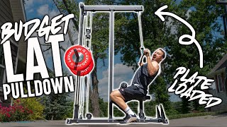 The Best Budget Lat Pulldown for 2021 Titan Fitness Plate Loadable Lat Tower V2 Review [upl. by Arait]