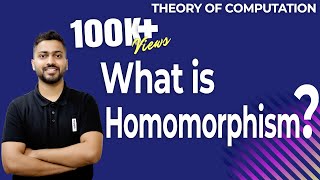 Lec43 Homomorphism in Regular Languages  closure Properties  TOC [upl. by Adanama267]