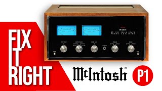 McIntosh MC 2105 Restoration P1 Why Macs Are So Collectible [upl. by Bailar]