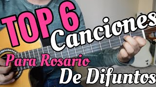 TOP 6 Canciones para ROSARIOS y MISAS de difuntos [upl. by Elora]