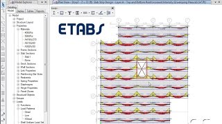 ETABS  24 Reinforced Concrete Slab Design Watch amp Learn [upl. by Townie]