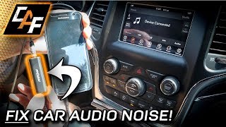 BUZZ WHINE HISS How to FIX Car Audio Noise [upl. by Medorra942]