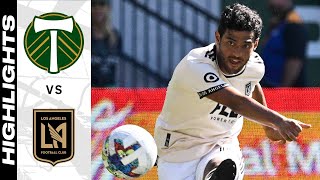 HIGHLIGHTS Portland Timbers vs LAFC  October 02 2022 [upl. by Oleta]