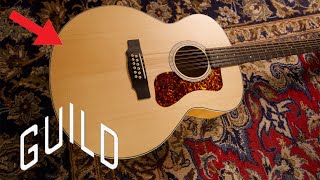 BEST value 12string acoustic guitar  Guild F2512E [upl. by Elita86]