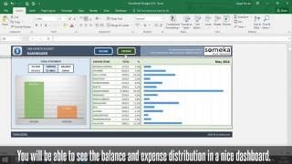 Monthly Budget Worksheet  Free Budget Template in Excel [upl. by Shaylah]