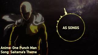 One Punch Man  Saitamas Theme Sadness 8D [upl. by Imotih736]