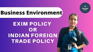 EXIM POLICY  Indian Foreign Trade Policy  Export Policy  Import Policy  Study at Home with me [upl. by Larianna]