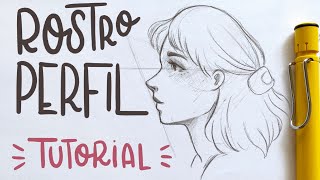 COMO DIBUJAR PERFILES FACIL⎪Tutorial [upl. by Arzed]