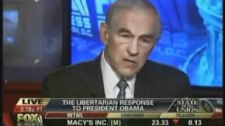 Ron Paul on Eliminating Departments Federal Reserve Welfarism [upl. by Cornie602]