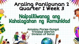 Araling Panlipunan 2Quarter 1Week 3 [upl. by Liliane]