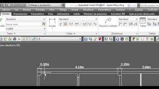 Como acotar MAS RAPIDO Y FACIL en Autocad sin cargar aplicativos [upl. by Elora830]