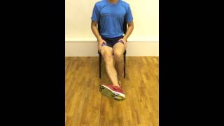 Vastus Medialis Activation  Seated [upl. by Khanna956]