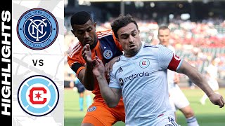 HIGHLIGHTS New York City FC vs Chicago Fire FC  May 22 2022 [upl. by Marlene]