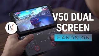 LG V50 ThinQ Dual Screen Unboxing and Handson [upl. by Siraf741]